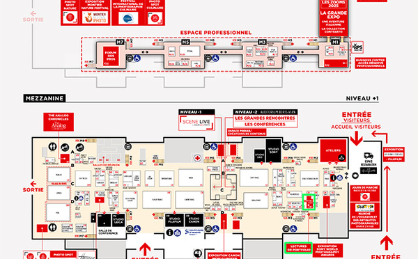 Se rendre au Salon de la Photo (plan PDF et accès)