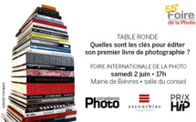 Table-ronde : Quelles sont les clés pour éditer son premier livre de photographie ? (Foire Internationale de la Photo de Bièvres)