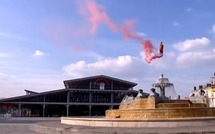 Li Wei en apesanteur au parc de la Villette