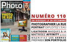 Compétence Photo Numéro 110 : La photo de rue • L'eau et le portrait • Affinity by Canva • Les arbres et la nature • Lightroom et les masques
