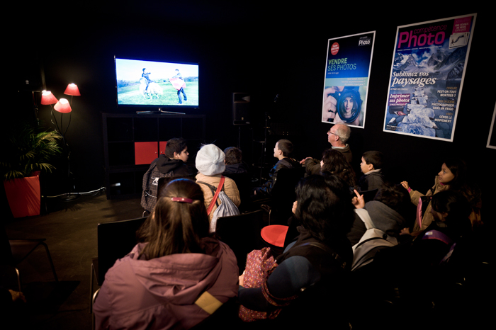 Jour 1 : jeudi 8 novembre - Espace conférences et projections - © Nicolas Messyasz Jour 1 : jeudi 8 novembre - Espace conférences et projections - © Nicolas Messyasz