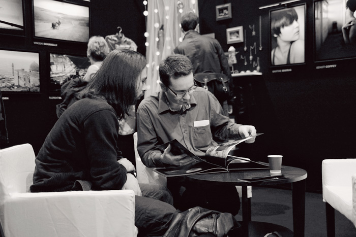 Jour 1 : jeudi 8 novembre - Lecture de portfolio © Didier Laurent Jour 1 : jeudi 8 novembre - Lecture de portfolio © Didier Laurent