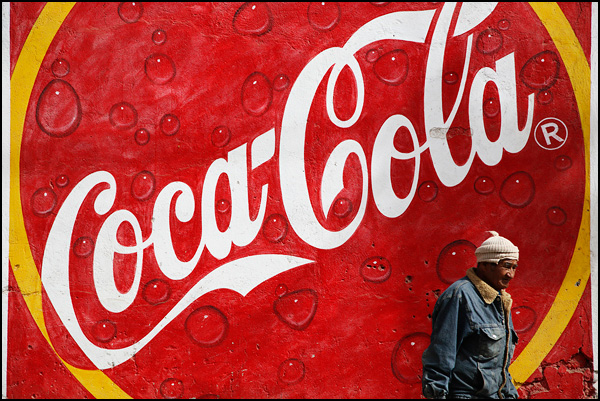 Publicité Coca Cola dans les rues de Tupiza (Bolivia) - Jérôme Lorieau